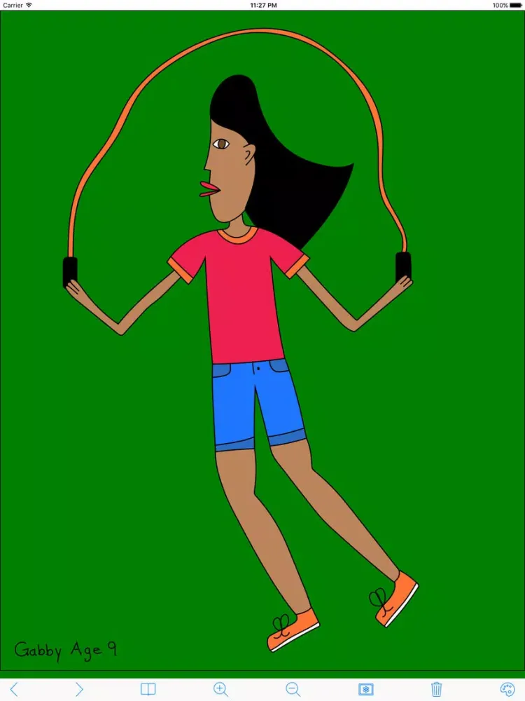 Tangkapan layar My Kids Coloring Book Plus iPad 