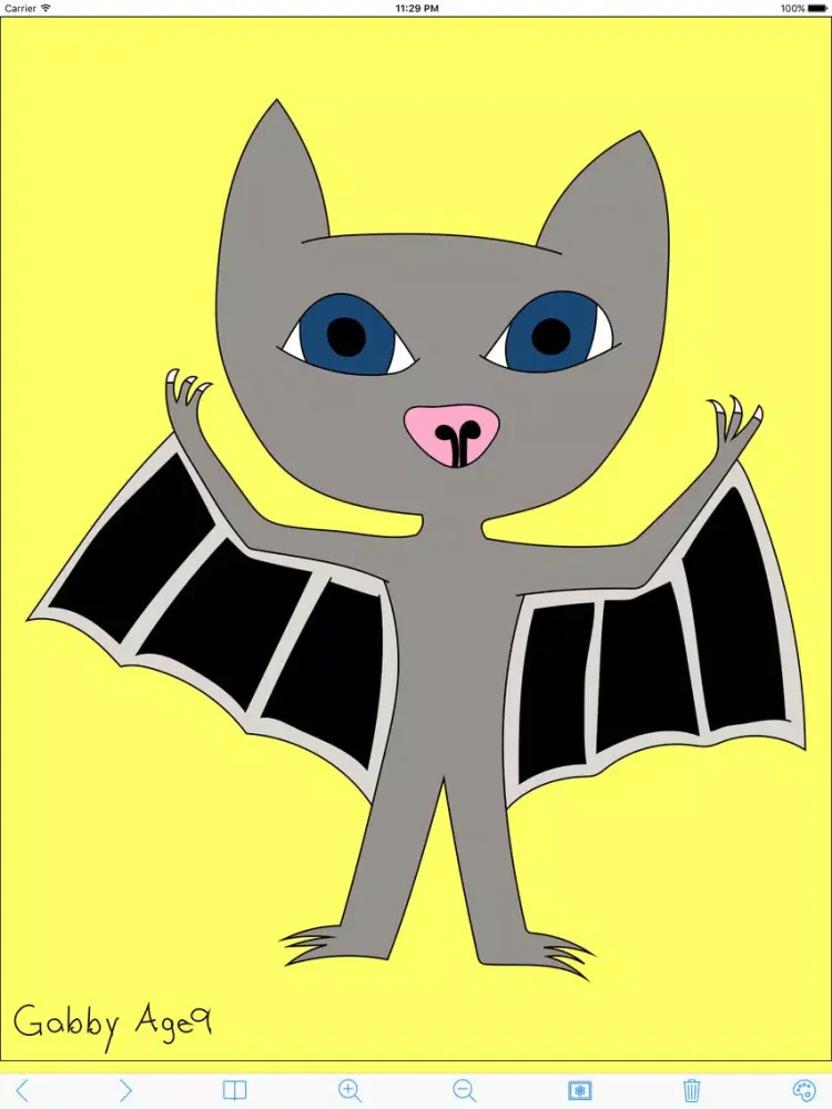 Tangkapan layar My Kids Coloring Book Plus iPad 