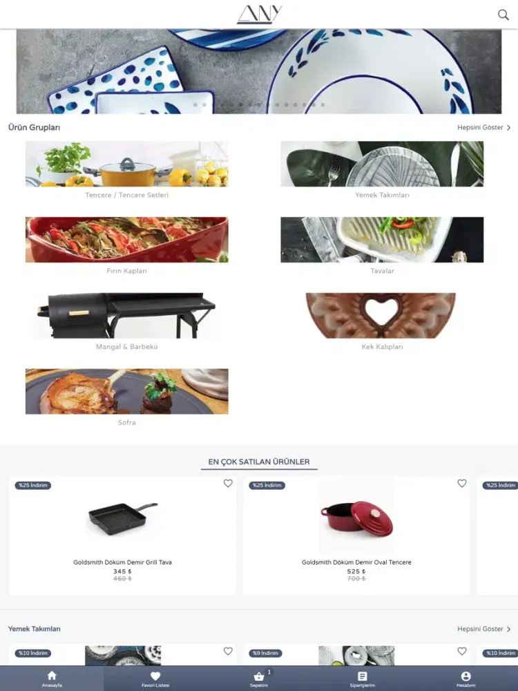 Any Home iPad  Ekran Görüntüleri