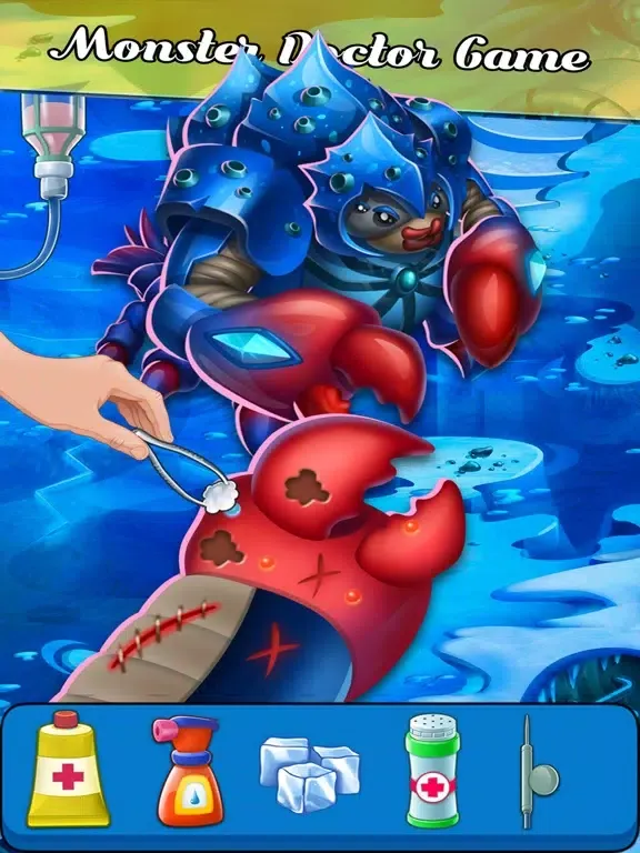 Monster Hospital Hands Doctor iPad  Screenshots
