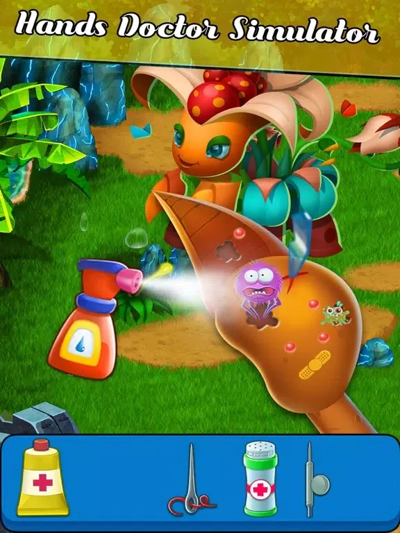 Monster Hospital Hands Doctor iPad  Screenshots