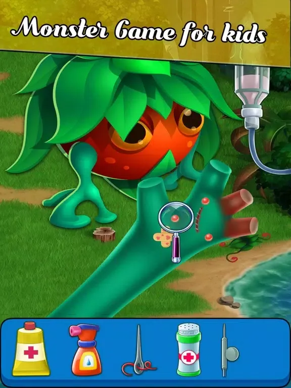 Monster Hospital Hands Doctor iPad  Screenshots