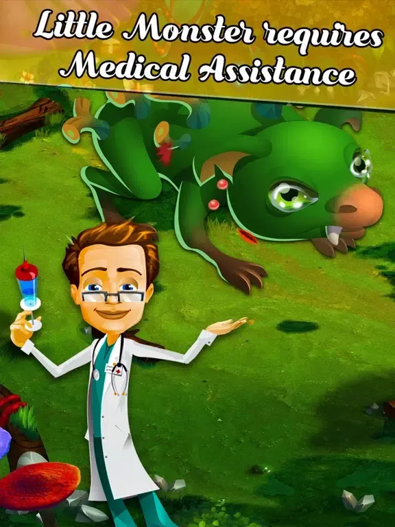 Monster Hospital Hands Doctor iPad  Screenshots