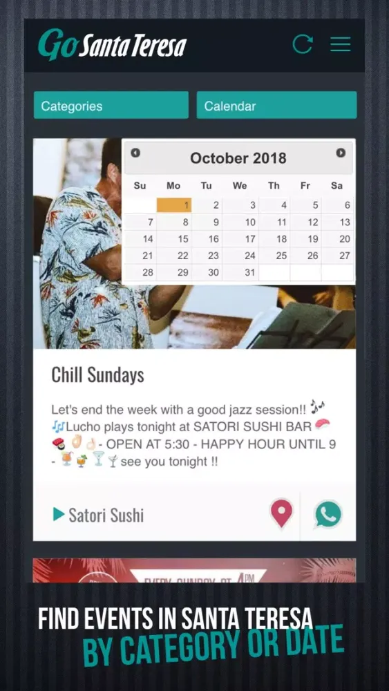 Ảnh chụp màn hình của Go Santa Teresa