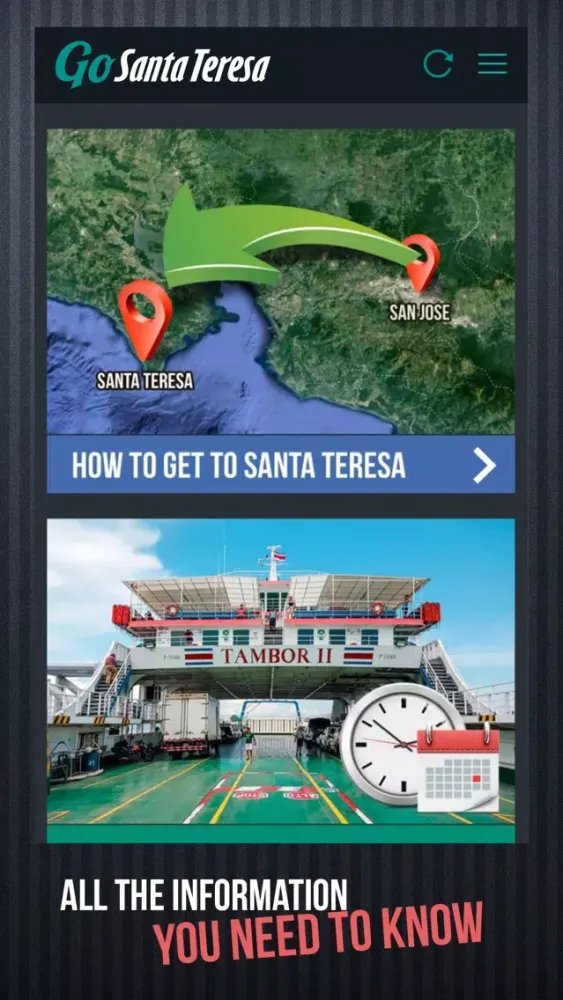 Ảnh chụp màn hình của Go Santa Teresa