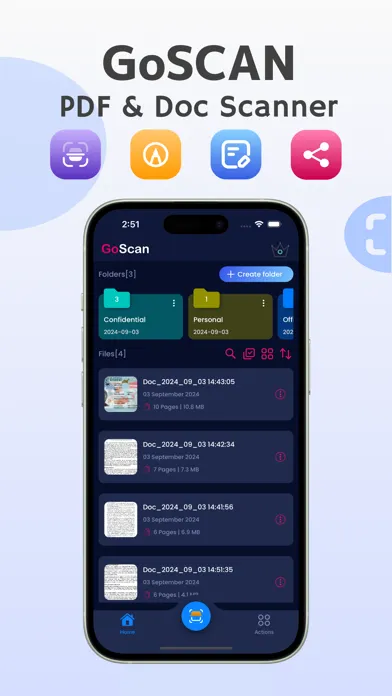 Скриншоты PDF CamScanner & Doc Scanner