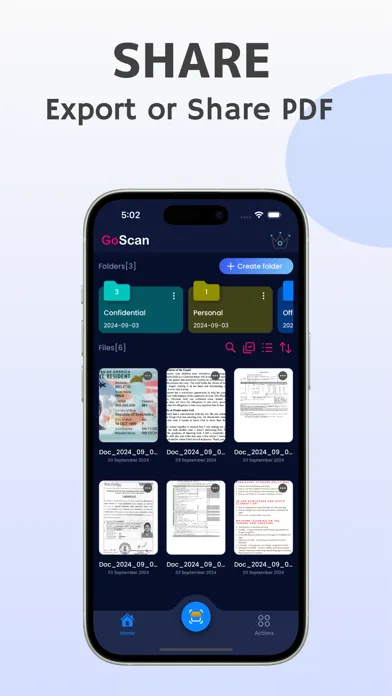 Скриншоты PDF CamScanner & Doc Scanner