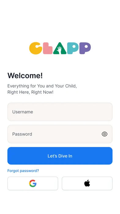 Screenshot di Clapp