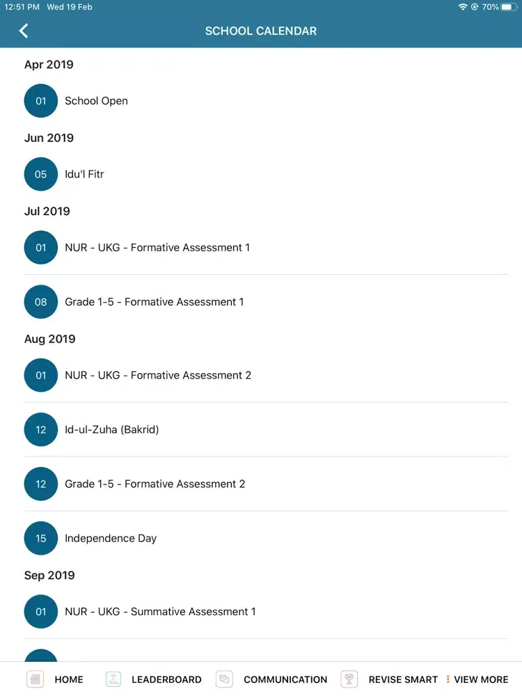 ClassKlap Parent App iPad  স্ক্রিনশট