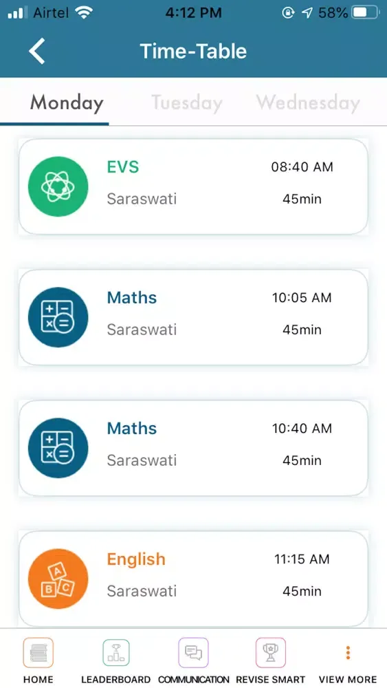 ClassKlap Parent App স্ক্রিনশট