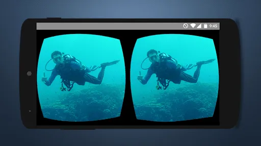 ภาพหน้าจอของ 3D VR Video Player HD 360