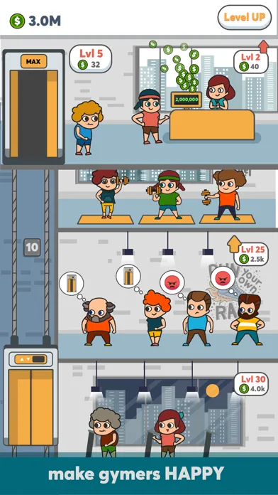 Ảnh chụp màn hình của idle Gym