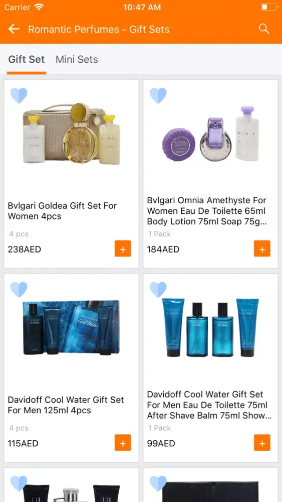 Capturas de pantalla de Romantic Perfumes