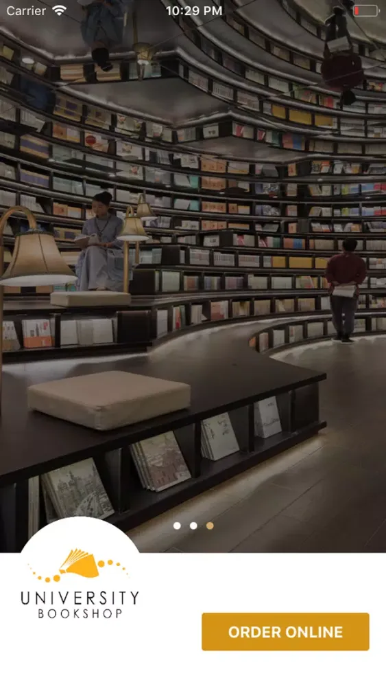 Capturas de tela do University Bookshop