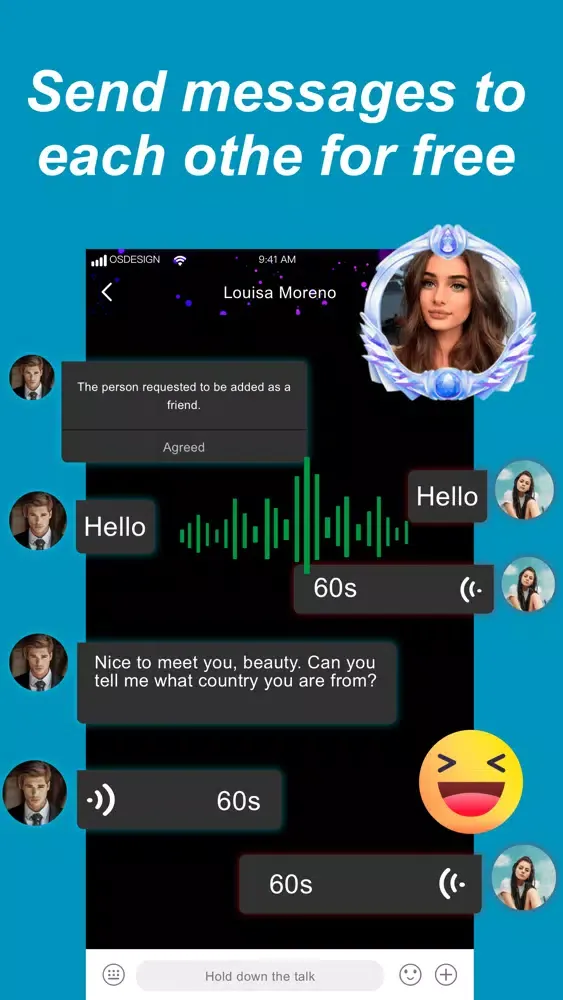 Скриншоты SweetChat-Meet friend in room