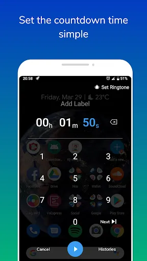 Countdown Timer : Fast - Simpl Screenshots