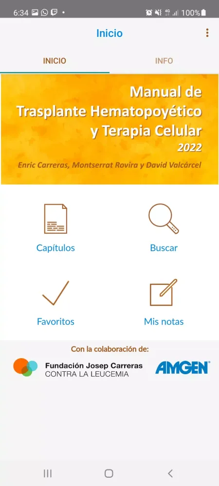 Trasplante Hematopoyético 2022 Screenshots