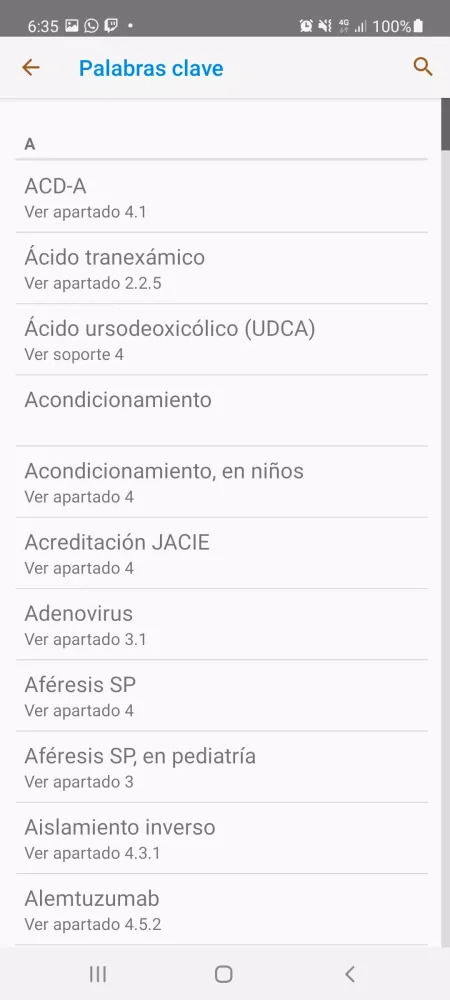 Trasplante Hematopoyético 2022 Screenshots