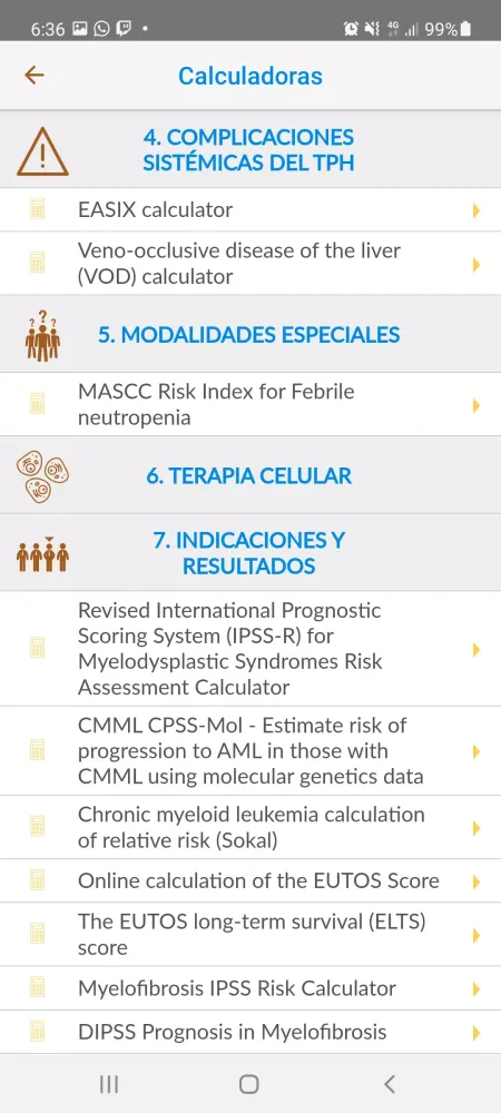 Trasplante Hematopoyético 2022 Screenshots