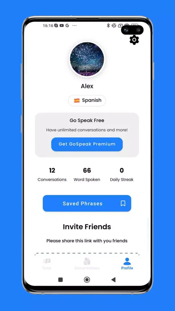 Скриншоты GoSpeak