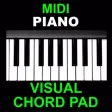 Piano Visual MIDI ChordPad