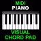 Piano Visual MIDI ChordPad