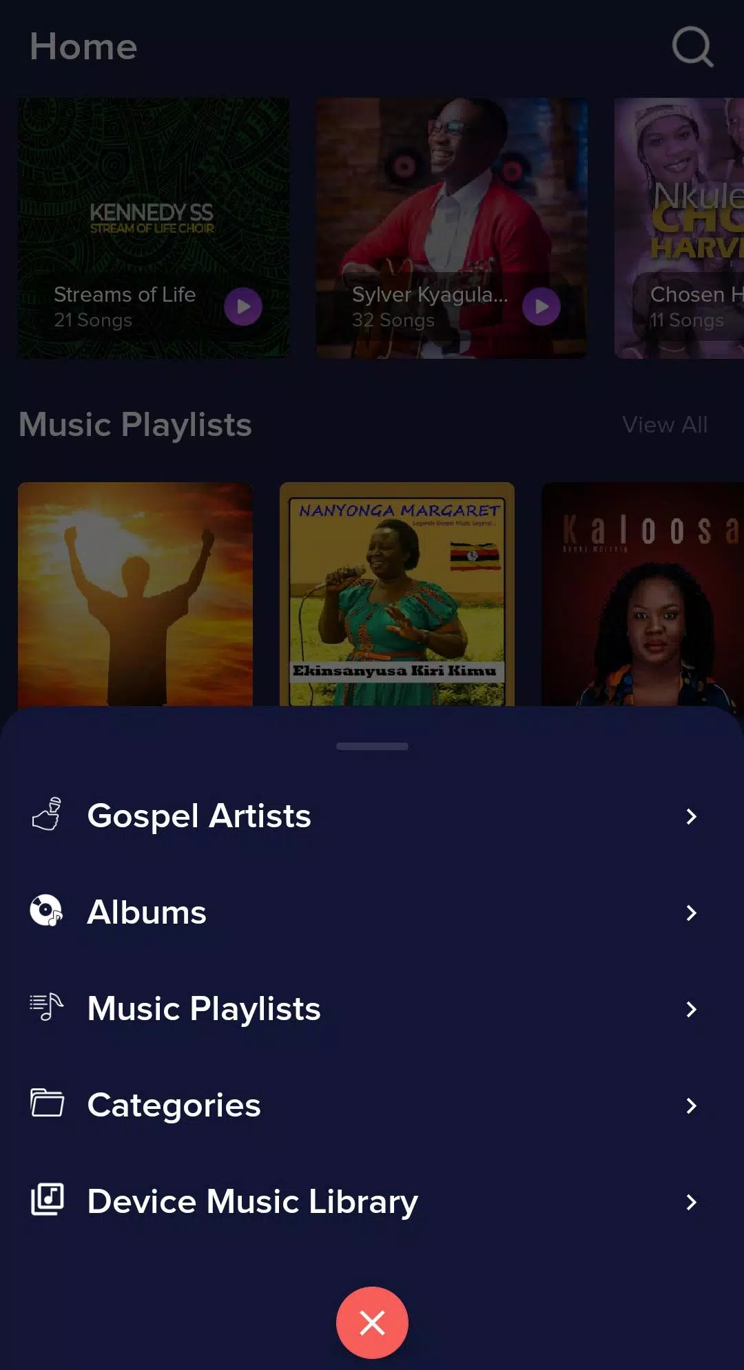 Uganda Gospel Music Screenshots