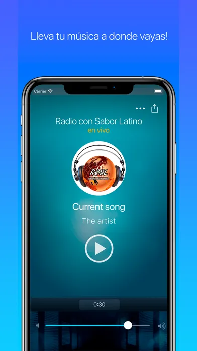 Radio con Sabor Latino Ekran Görüntüleri