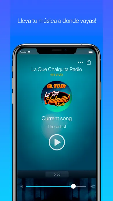 Screenshot di La Que Chalquita Radio