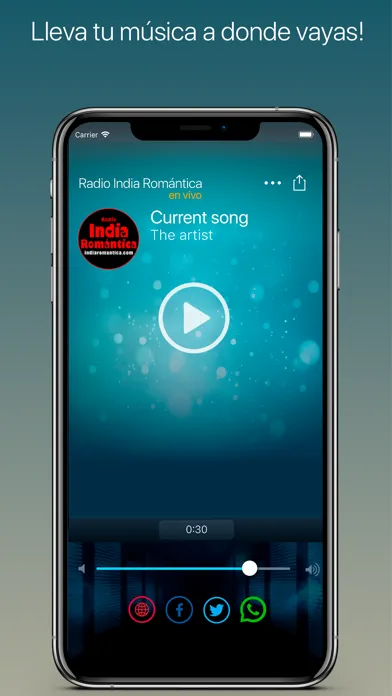 Radio India Romántica Ekran Görüntüleri