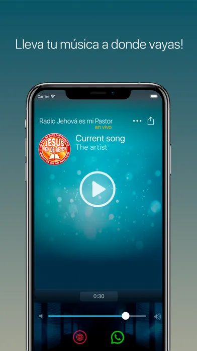 Capturas de pantalla de Radio Jehová es mi Pastor