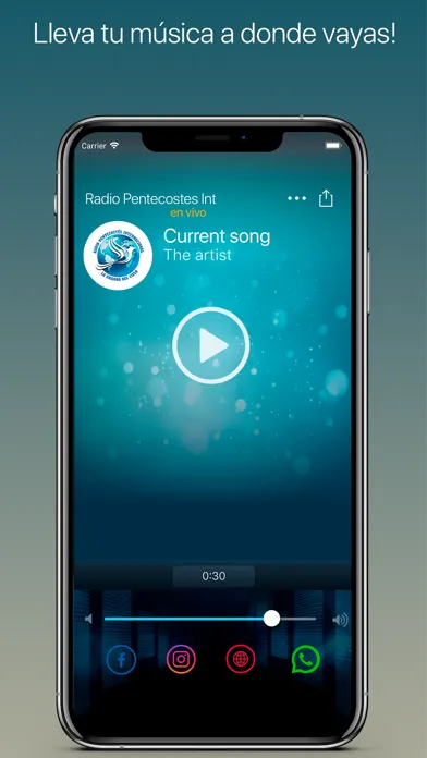 Screenshot di Radio Pentecostes Inter