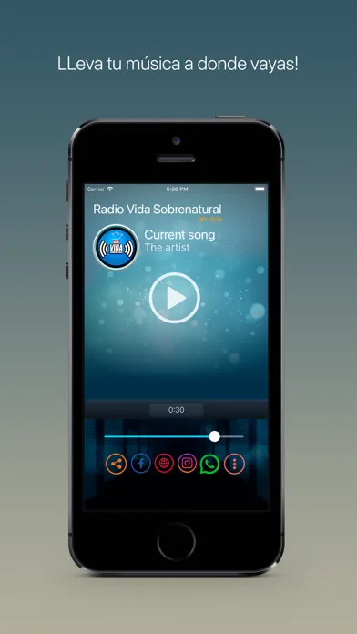 Radio Vida Sobrenatural應用截圖