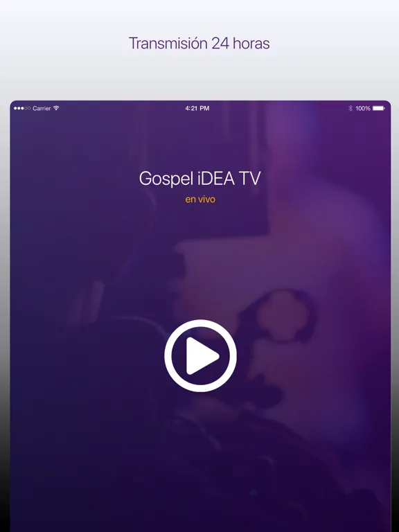 Gospel iDEA TV iPad  স্ক্রিনশট