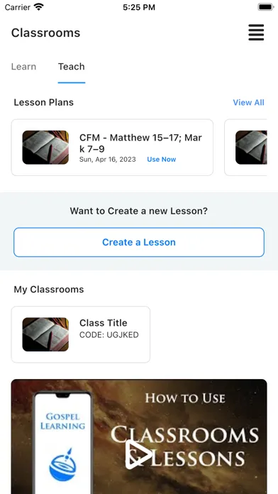 Gospel Classrooms স্ক্রিনশট