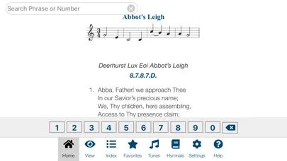 Favorite Hymns/Hymnals Premium Screenshots