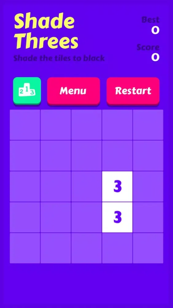 Shade Threes 스크린샷