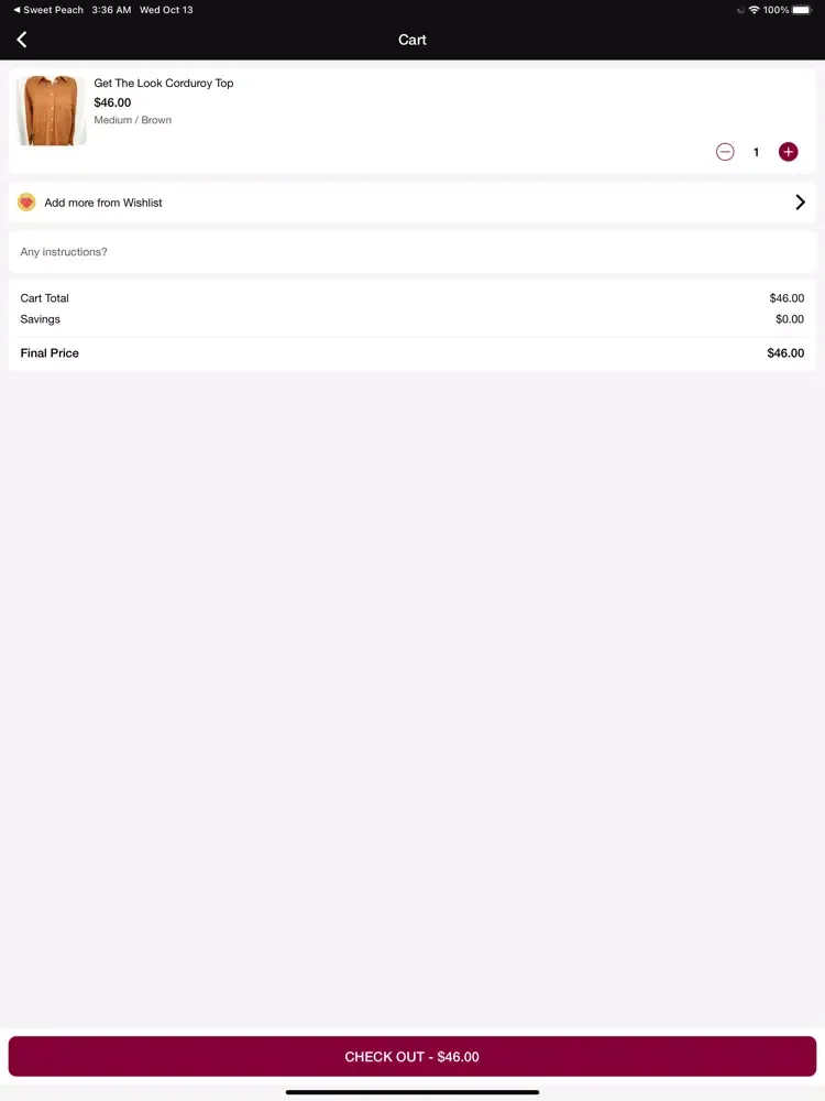 Capturas de pantalla de Gossip Clothing Boutique iPad 