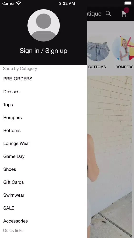 Capturas de pantalla de Gossip Clothing Boutique