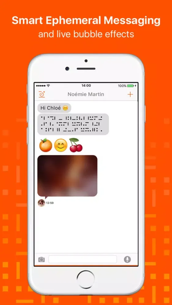 Kisapp - Smart Ephemeral and Encrypted Messenger स्क्रीनशॉट