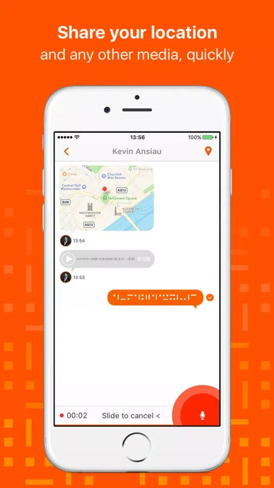 Kisapp - Smart Ephemeral and Encrypted Messenger स्क्रीनशॉट