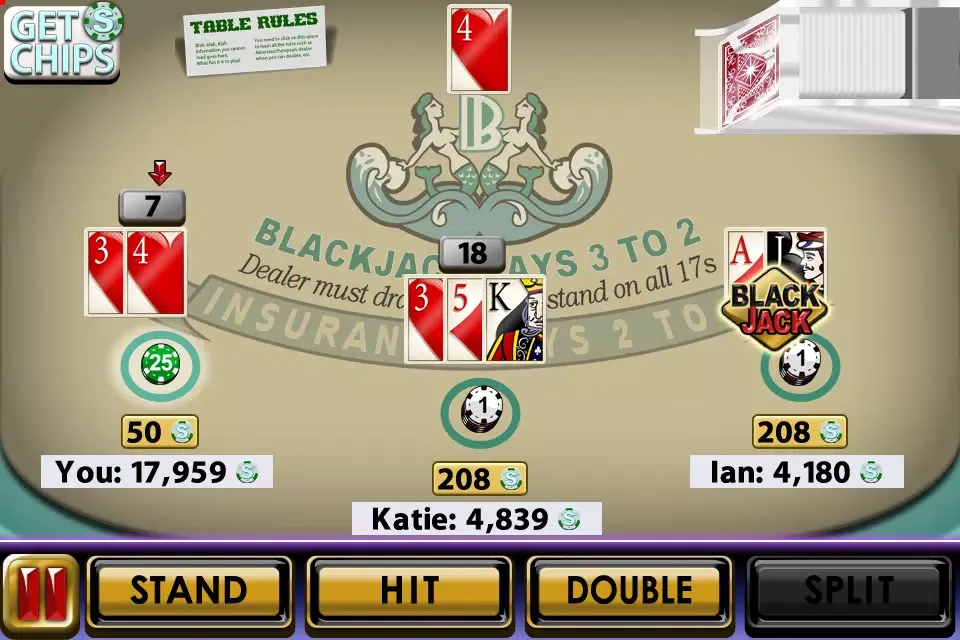 Big Win Blackjack™ Ekran Görüntüleri