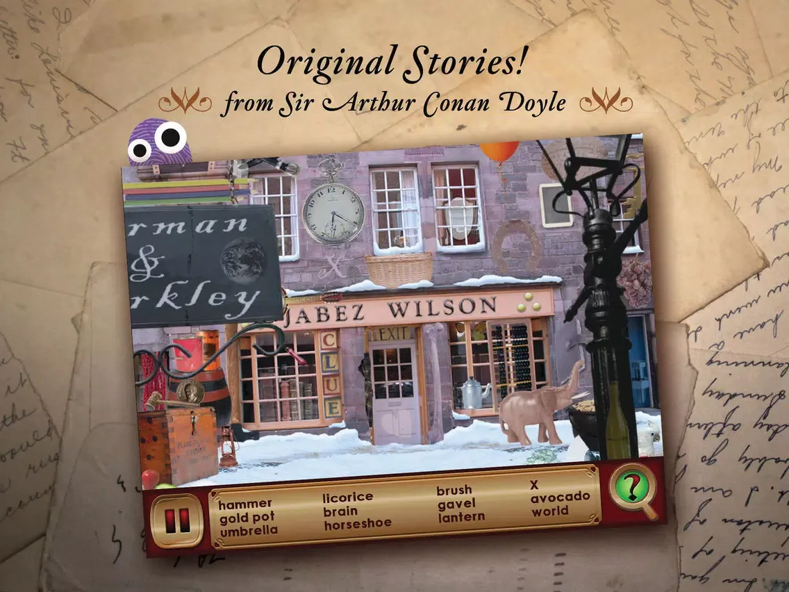 Capturas de tela do The Game is Afoot™ iPad 