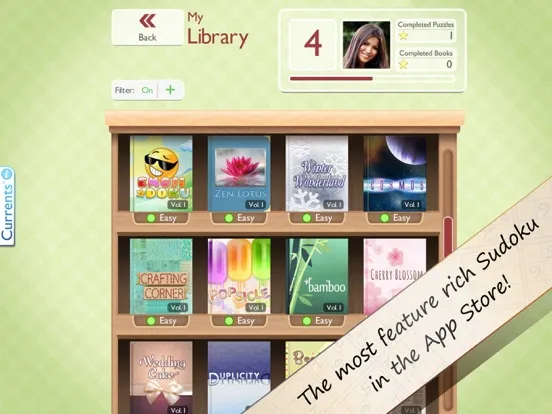 Zrzuty ekranu Sudoku Deluxe® Social iPad 