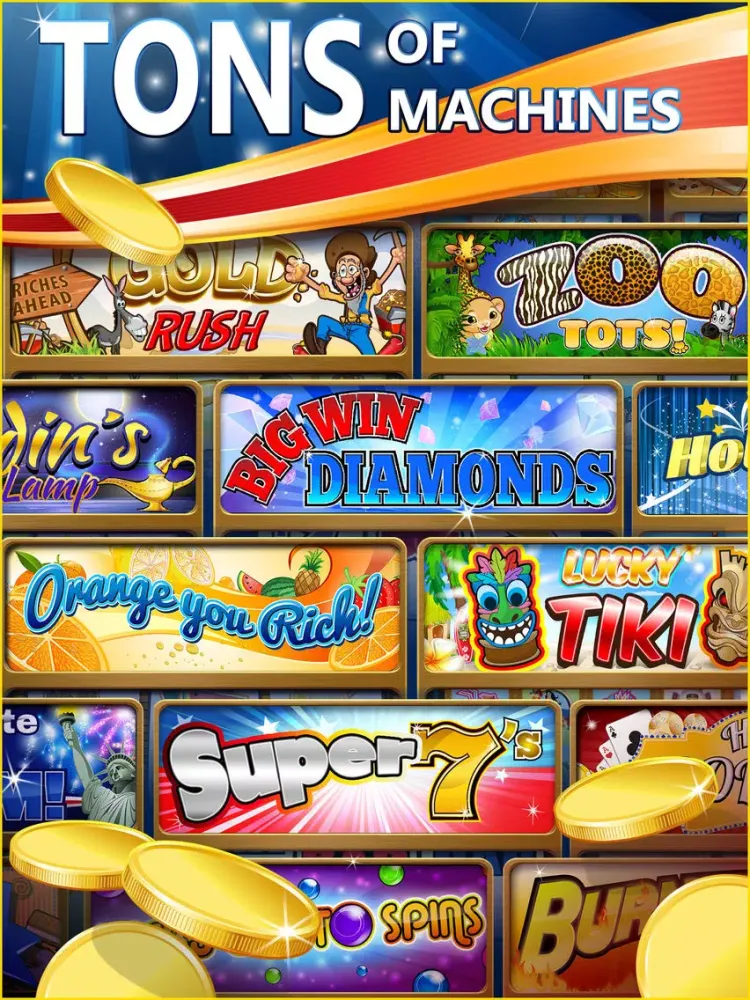 777 Triple 7’s Casino Slot Machines iPad  スクリーンショット