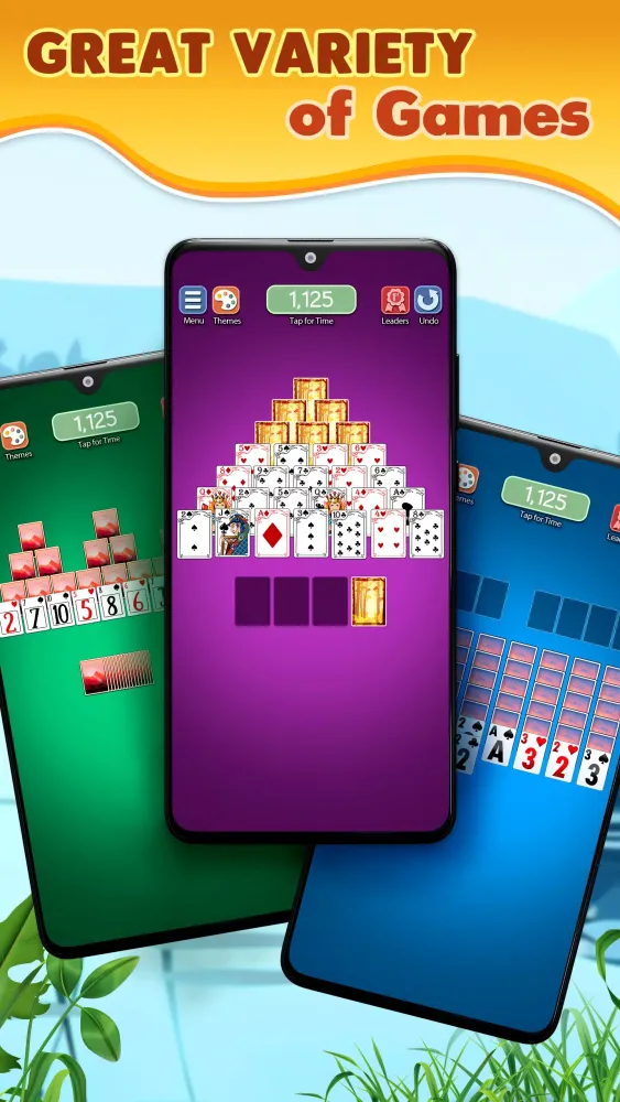 Capturas de tela do Solitaire Deluxe® 2