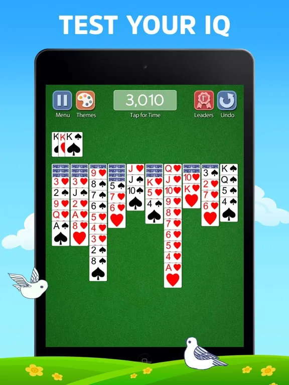 Tangkapan layar Spider Solitaire Deluxe® 2 iPad 