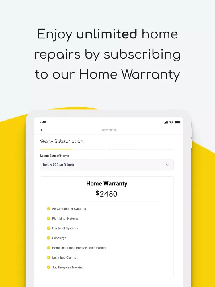 Papabo Home Repair Services iPad 应用截图