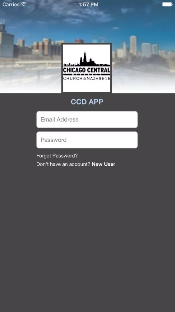 Screenshot di CCD APP