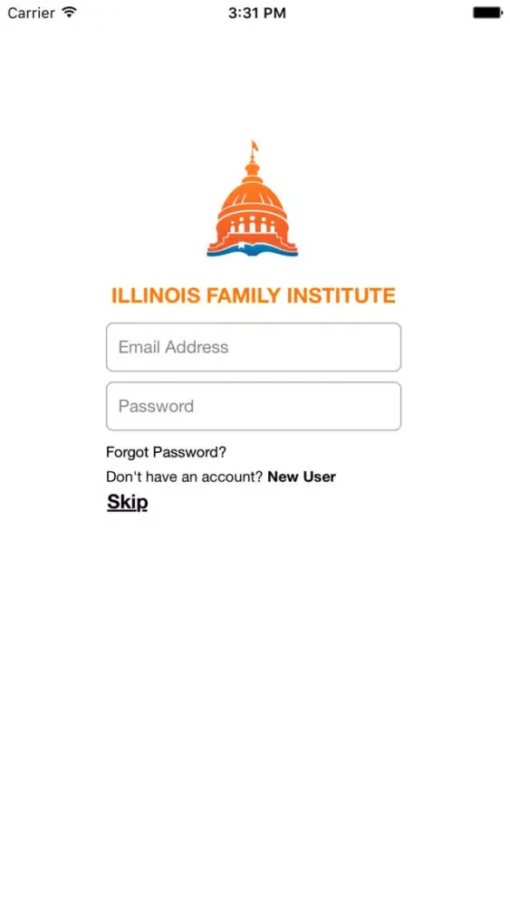 Zrzuty ekranu Illinois Family Institute